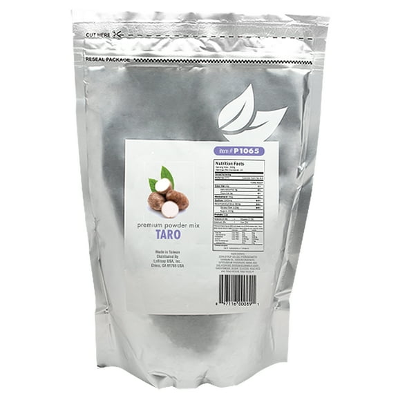 Tea Zone Taro Powder Mix for Boba Bubble Tea, Slush, Smoothies 2.2 lbs (Pack of 2)