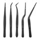 thumbnail image 1 of Pinzas de cocina de acero inoxidable, pinzas profesionales para cocinar, alimentar, hornear, decorar y enchapar., 1 of 8