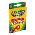 thumbnail image 2 of Crayola Classic Color Crayons, Peggable Retail Pack, 8 Colors, Pack of 12, 2 of 5