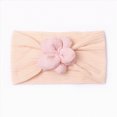 thumbnail image 2 of Cdudpw Baby Headbands Soft Nylon Hairbands with Bows Girls Hair Accessories for Newborn Infant Toddler Kids Handmade(Khaki,One Size), 2 of 4