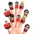 thumbnail image 1 of Finger Puppets Disney Incredibles, 10 piezas, juguetes de baño y fiesta, 1 of 8