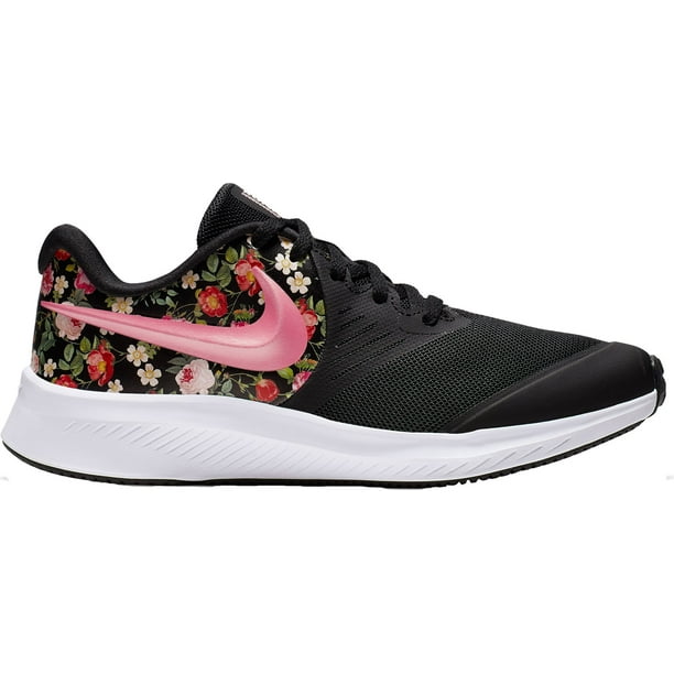 girls floral trainers