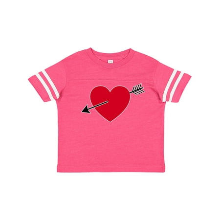 

Inktastic Valentines Day Heart Arrow Gift Toddler Boy or Toddler Girl T-Shirt