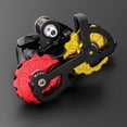 thumbnail image 2 of Muqzi Bike Ceramic Bearing Jockey Wheel12t Polea de cerámica Bike Red Afortunado Sencillez, 2 of 5