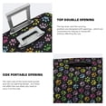 thumbnail image 5 of Daiia Colorful Paw Luggage Cover, Thickened Washable Travel Luggage Covers, Elastic Unique Baggage Covers for 18-20 inch Luggage-Small, 5 of 9