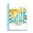 thumbnail image 1 of June Month Season Illustration Book Sheet Protectors Portfolio Binder Folder, 1 of 3