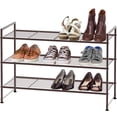 thumbnail image 3 of SimpleHouseware Stackable Wi Grid Shoe Racks with Shelves for Storage Organizer,, 3 of 6