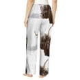 thumbnail image 3 of Xecao Yak Women's Straight Lounge Pajama Pants: The Epitome of Relaxed Sleepwear, 3 of 9