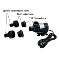 thumbnail image 5 of Water Pump 12v High Pressure Ultra Quiet Solar DC 24V Lift 5M 800L/H Brushless Motor Submersible Water Pumps Quick Break Joint ,Easy to Install, 5 of 7