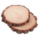 thumbnail image 3 of 2 rodajas de corteza de madera natural sin tratar, discos redondos rústicos de 18-20 cm para manualidades, proyectos de bricolaje y centros de mesa., 3 of 7
