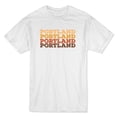 thumbnail image 1 of Portland Pattern Graphic Quote Men's White T-shirt, 1 of 1