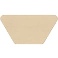 thumbnail image 3 of 30in x 60in Trapezoid Premium Thermo-Fused Adjustable Activity Table Maple/Maple/Black - Toddler Swivel, 3 of 5