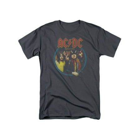 AC/DC Hard Rock Band Music Group Highway To Hell Album Cover Adult T-Shirt