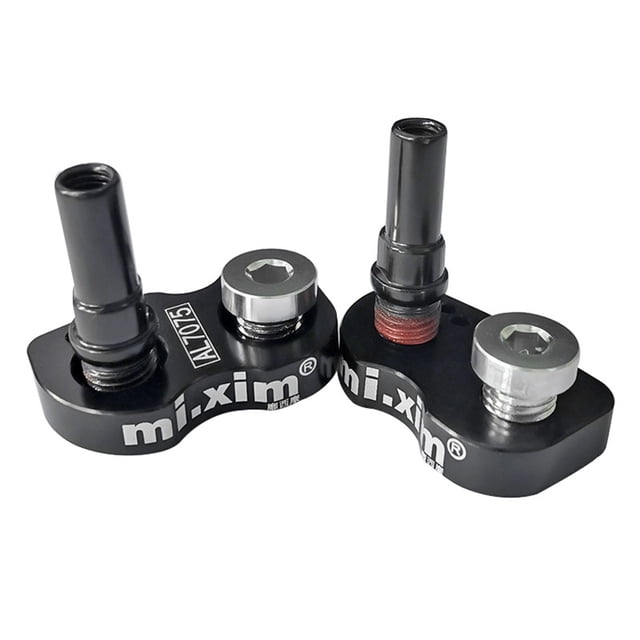 Decodeary Mi.Xim Bicycles V Brake Extender Adaptor Aluminum Alloy Extension Supply Black 1Set