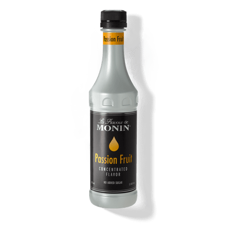 Monin Passion Fruit Concentrated Flavor Plastic Bottle 375ml M-VJ035FP