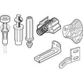 thumbnail image 3 of Prime-Line N 7283 Bi-Fold Door Repair Kit â€“ For 7/8â€-Wide Track and 3/8â€ Outside Diameter Pivots and Guidesâ€“Includes All Parts Needed to Repair One 2-Panel Set of Wood or Metal H, 3 of 3
