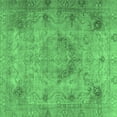 thumbnail image 1 of Ahgly Company Indoor Square Persian Emerald Green Traditional Area Rugs, 5' Square, 1 of 4