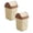 Yellow 2Pack, variant on 2Pcs Bathroom Trash Can With Lid Square Trash Can Waste For Bathroom And Small Spaces – Control Two Way Swing Lid – Compact And Rubbish Bags