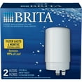 thumbnail image 2 of Brita Tap Water Filtration System Replacement Filters For Faucets - White - 2 ct, 2 of 9