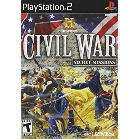 History Channel Civil War: Secret Missions - PlayStation (Best Civil War Strategy Game)