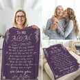 thumbnail image 5 of Birthday Gifts for Mom,Mom Birthday Gifts from Daughter,Gifts for Mom Birthday,to My Mom Blanket from Son,Lightweight Soft Warm Throw Blankets for Home Office Sofa Gifts for Mom Mother 30"x40", 5 of 6