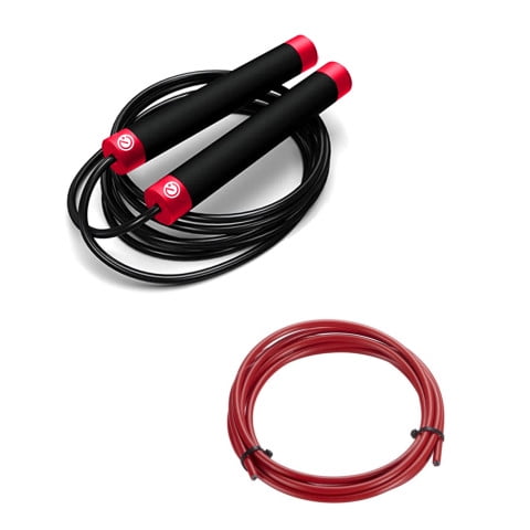 Echelon 2-in-1 Interchangeable Premium Jump Rope, Includes 2 Cables