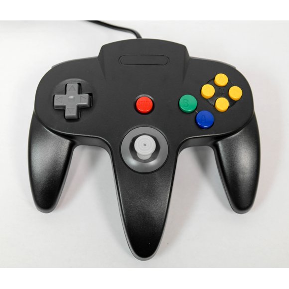 N64 USB Controller - Black - For Window, Mac, and Linux by Mars Devices