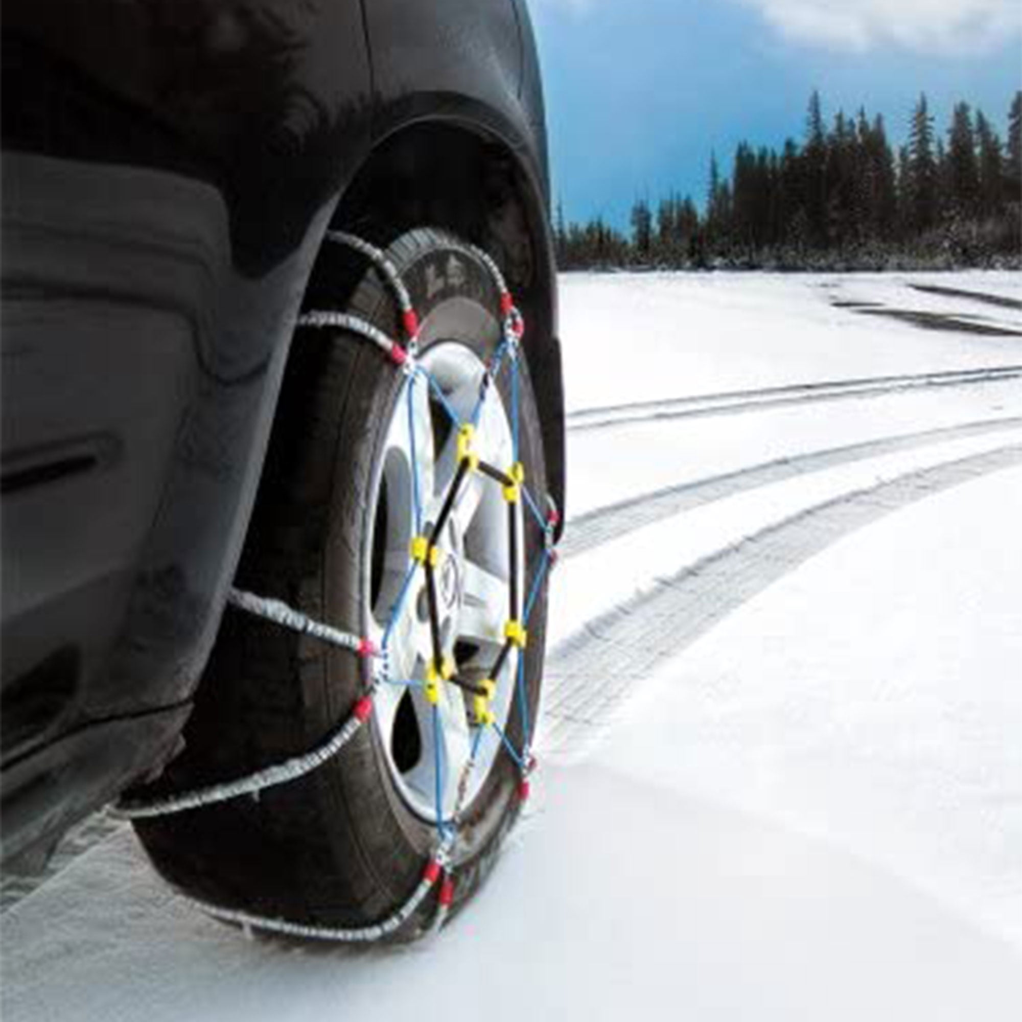 Security Chain SZ474 Super Z8 Tire Chains for Trucks & Large SUVs, Set of 2