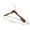B#145, variant on Herunwer Wide Shoulder Wooden Suit Coat Hangers with Non Slip Pants Bar, Solid Wood Jacket Clothes Hangers Smooth Finish for Sweater, Pants, Heavy Clothes