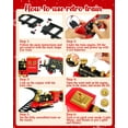 thumbnail image 6 of Vanmor Electric Train Toy Set- Train Toys for Boys with Smokes, Lights and Sound, Toy Train with Steam Locomotive, Train Carriages and Tracks, Toddler Model Trains for 3 4 5 6 7 8+ Years Old, 6 of 9