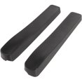 TUIBELY 2x Leather Wheelchair Armrest Covers for Resting Elbows