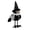 A, variant on 2pcs Halloween Birds Ornament, Black White Standing Birds Decorations for Tabletop Halloween Home Desk Office Tiered Tray Table Decor
