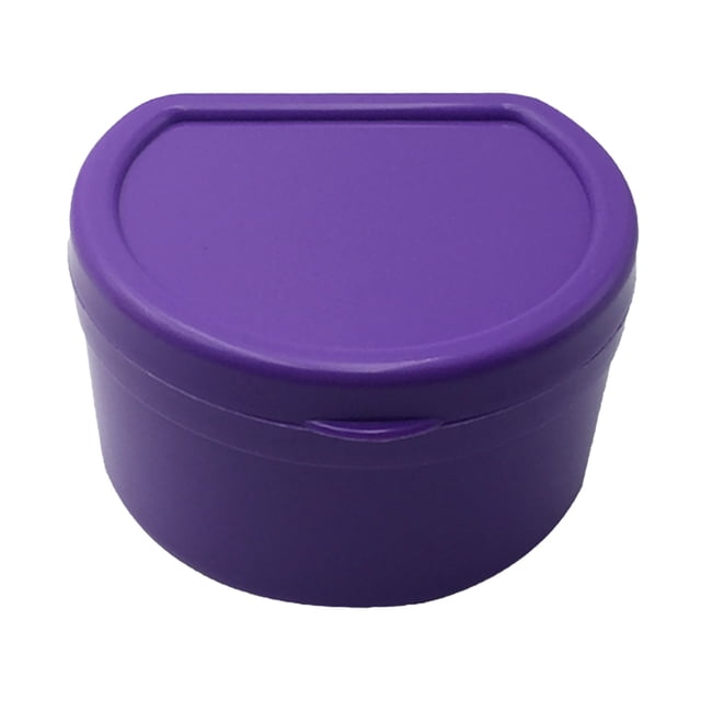 Travel Bottles Plastic Container Case Denture Bath Box Mouthguards Storage, Travel Bottles & Containers for Women