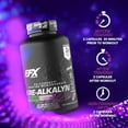 thumbnail image 6 of EFX Sports Kre-Alkalyn EFX | pH Correct Creatine Monohydrate Pill Supplement | Vegan Friendly | Strength & Muscle Growth | 90 Servings, 180 Veggie Capsules, 6 of 11