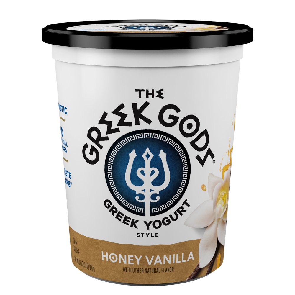 The Greek Gods Kosher Honey Vanilla Greek Yogurt, 32 Oz