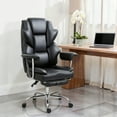 thumbnail image 2 of HOMCOM Chaise de Bureau, Chaise de Bureau Grande Taille 400 Lb avec Mousse en Forme, 2 of 10