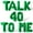 Green, variant on Letter Balloons - TALK 40 TO ME 16" Inch Alphabet Letters Foil Mylar Balloon 40th Birthday Party Banner (Gold)