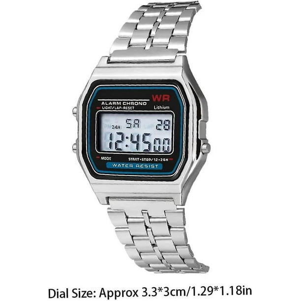 F91w Digital Wrist Watch Adjustable Professional Electronic Clock