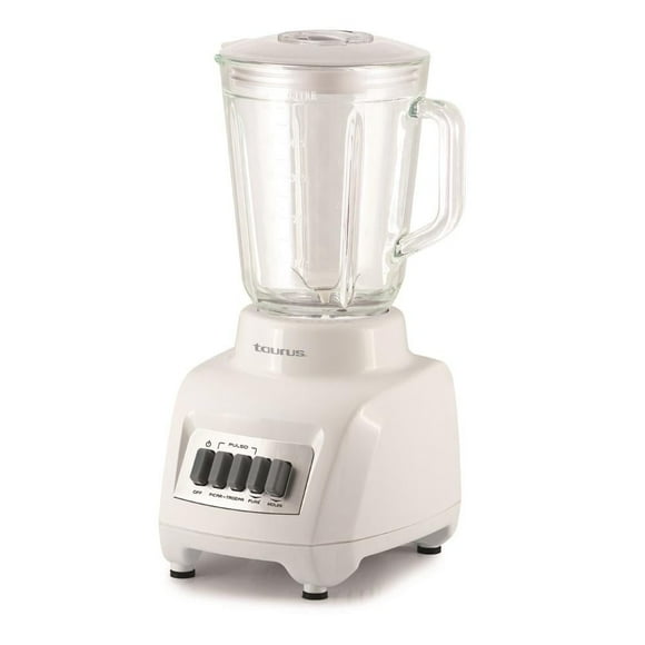 Licuadora Taurus Granite 4 Velocidades 1 L Blanca
