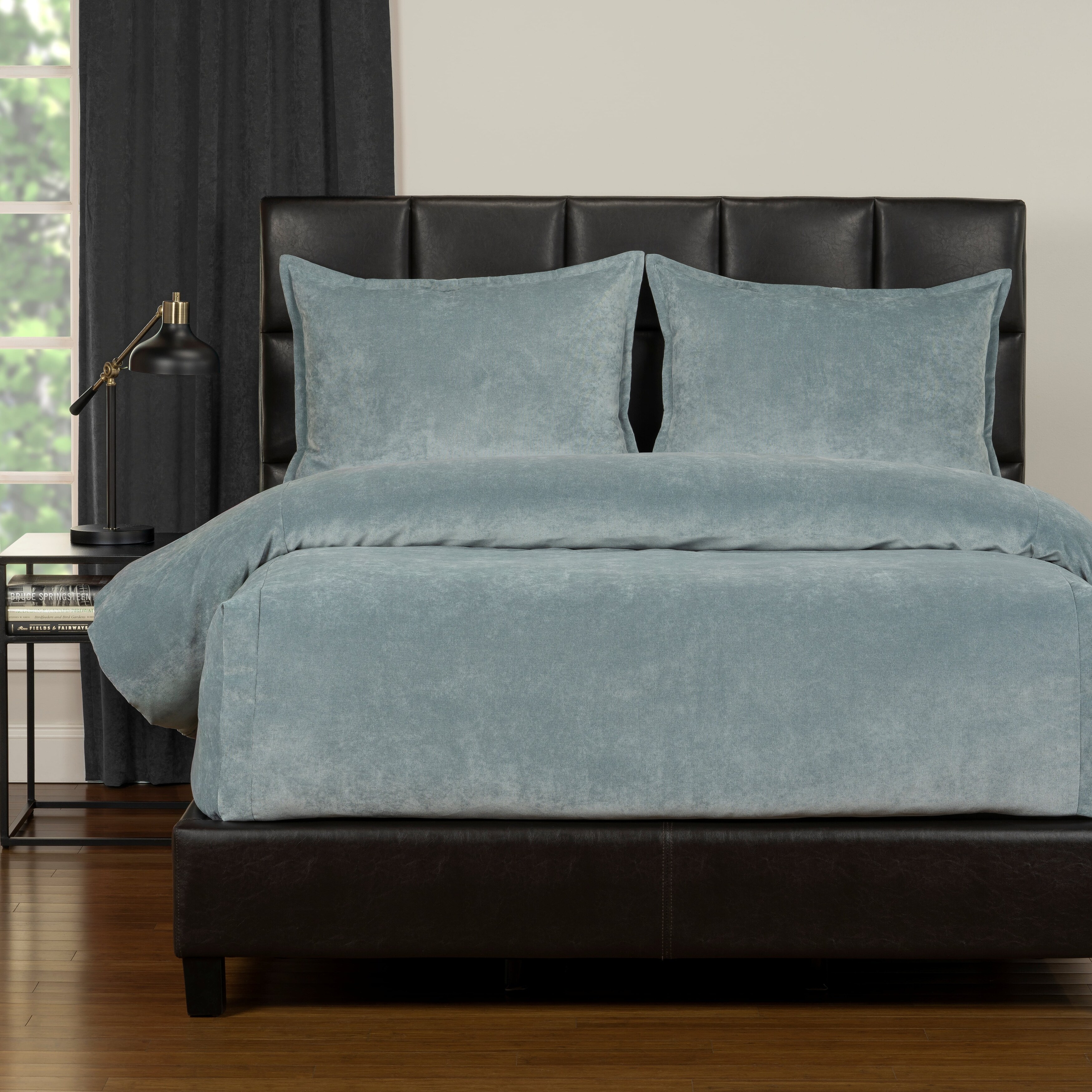 SIScovers Mixology Padma 3 Piece Bed Cap Comforter Set with Sewn Corners Dusk Queen