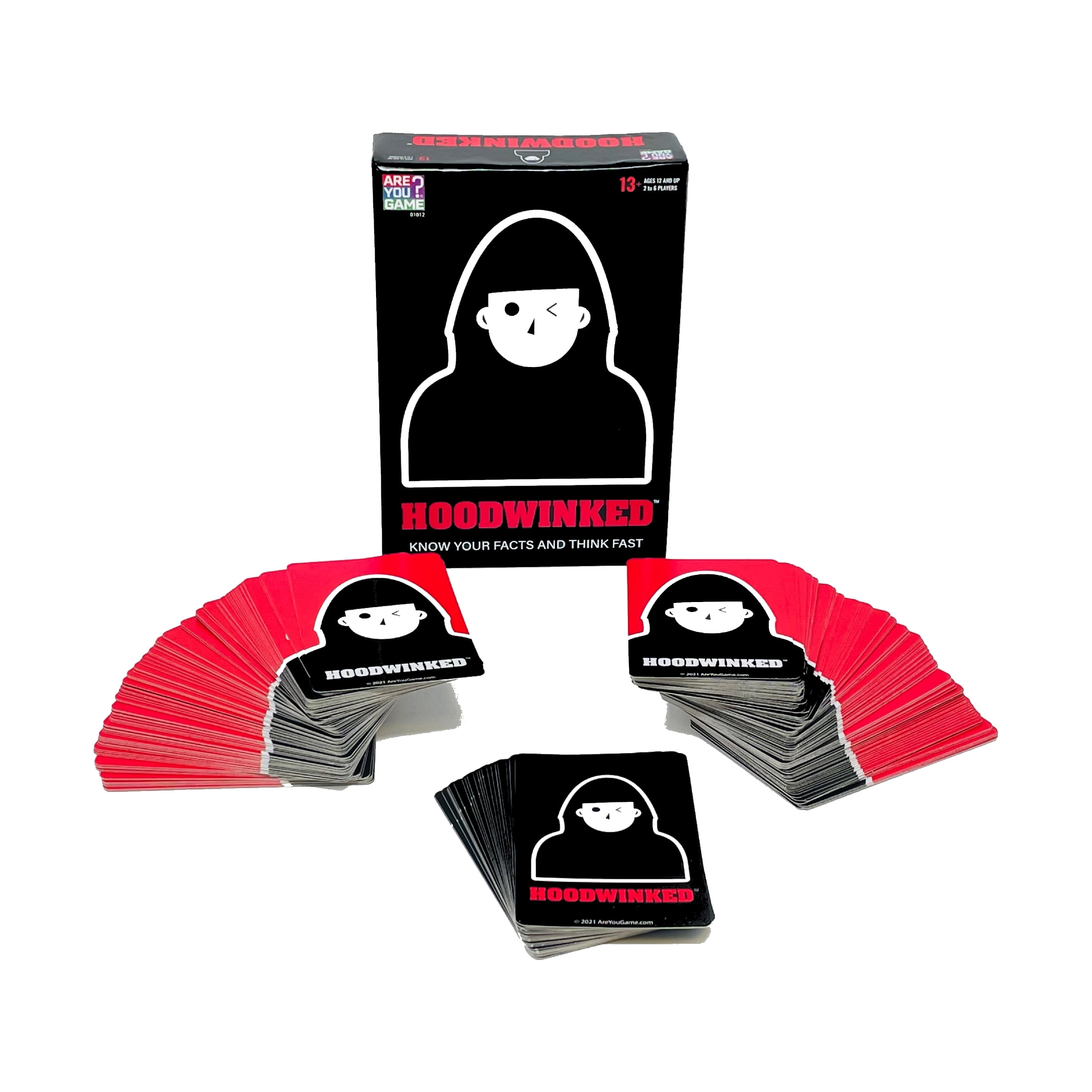 Hoodwinked - Know Your Facts and Think Fast Educational Card Game, by AreYouGame.com