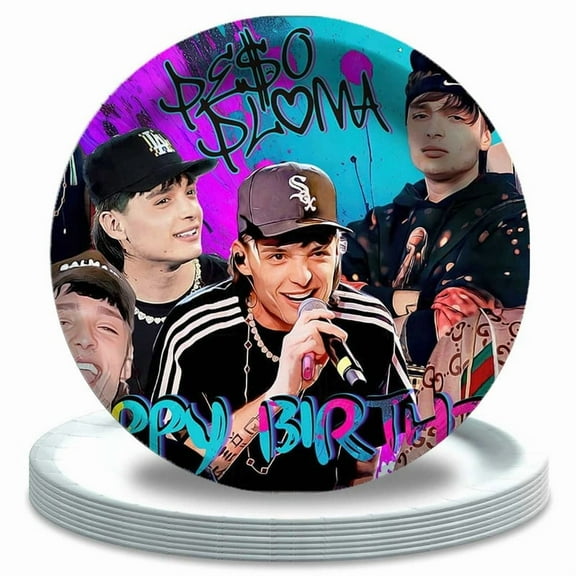 Peso Pluma Paper Plates Birthday Decorations Party Supplies Tableware Disposable Dinnerware