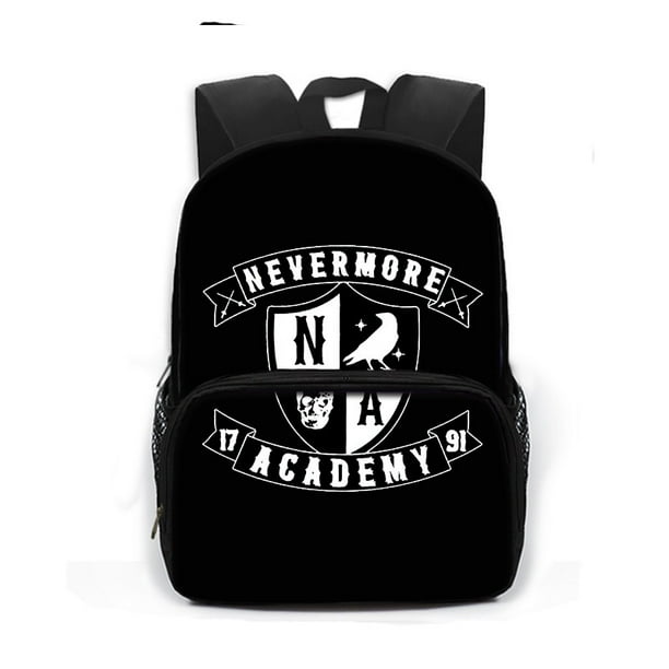 YYDS Miércoles addams Estudiantes Bolsa Escolar Poliéster Mochila Niños