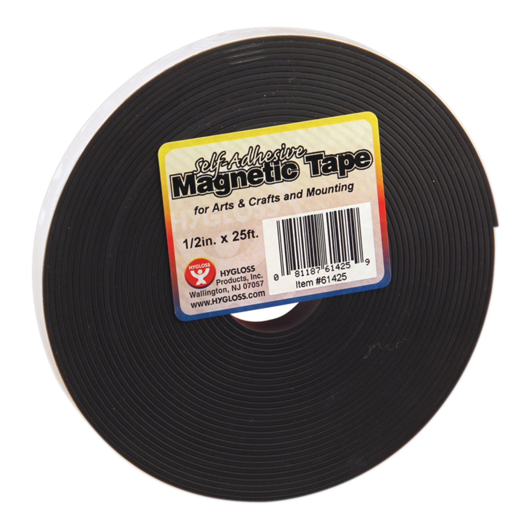 Magnetic Tape Inc Self- Adhesive Hygloss Products 1/2-Inch x 300-Inch 