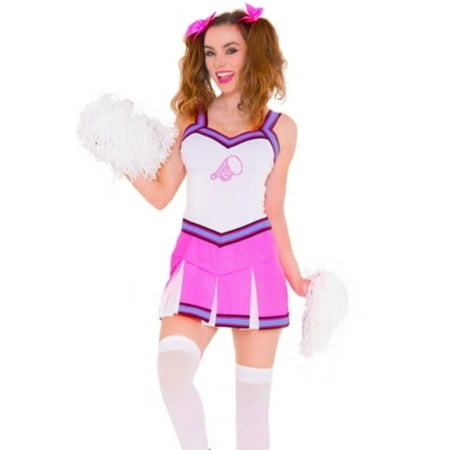 Cheeky Cheerleader Costume Sky Hosiery 70277 Pink/White