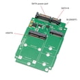 thumbnail image 5 of PCI mounted M.2 B-Key or mSATA SSD to SATA III Adapter Card, 5 of 5