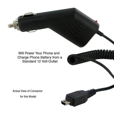 Tap Mobile Phone T-Mobile TAP Cell Phone Battery Cellphone Car Charger - Replacement For Motorola RAZR V3 Car Charger ()