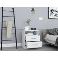 thumbnail image 2 of White Design - Easy Assembly - Small Bedroom - Save Room Space, 2 of 2