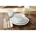 thumbnail image 3 of Better Homes & Gardens 16-Piece Carnaby Scalloped Porcelain Dinnerware Set, White, 3 of 8