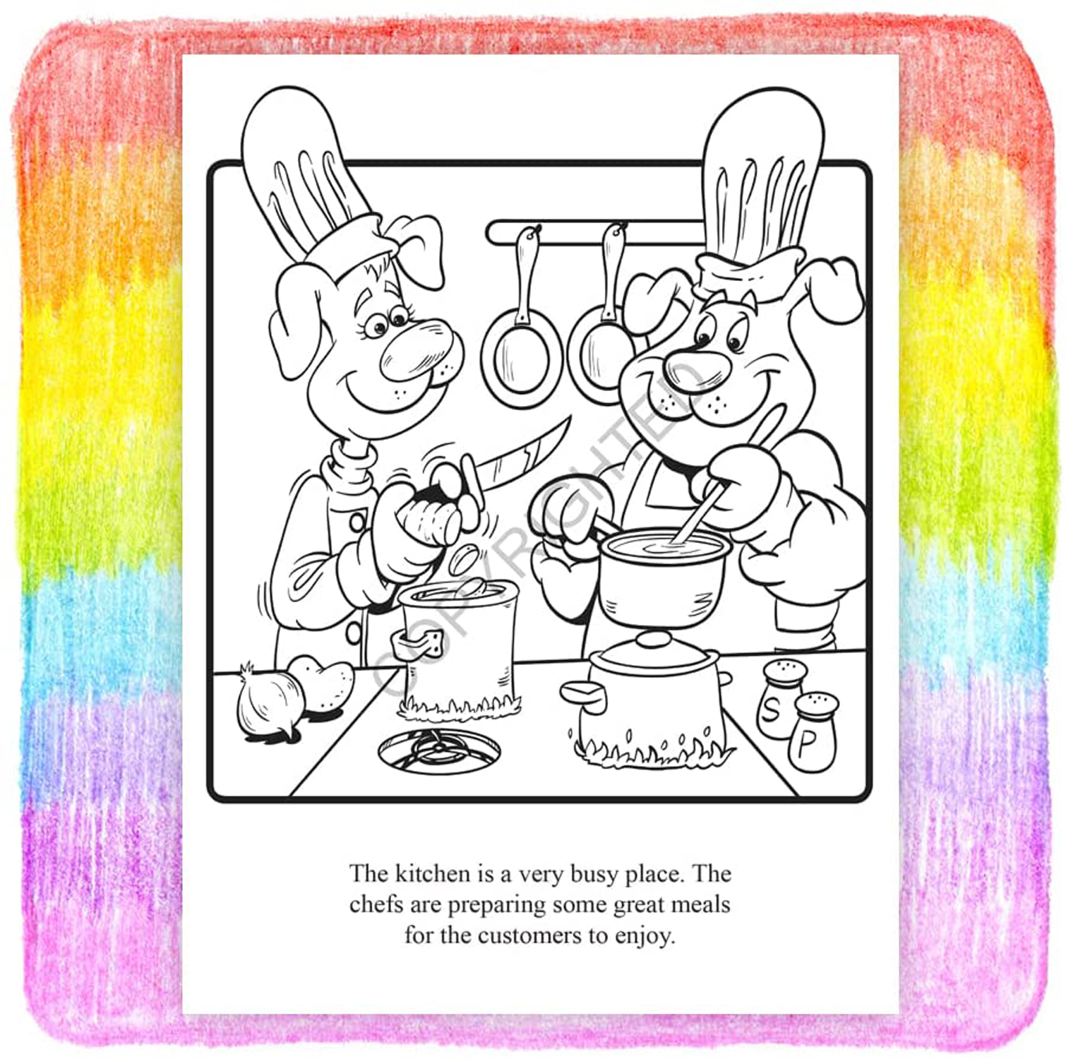 25 Pack - Eating Out is Fun Kid's Coloring & Activity Book in Bulks